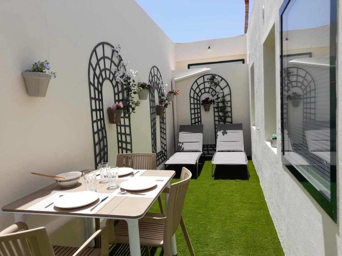 Bungalow Paseo Del Mar- Playa Roca Residence Sea Front Access - Free Ac - Wifi Costa Teguise Bagian luar foto